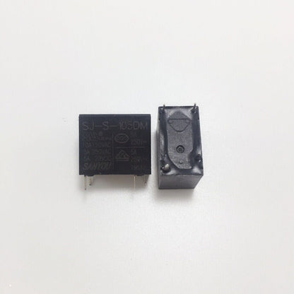 2Pcs SANYOU SJ-S Relay 4Pin Automotive Relay Universal Power Relay SJ-S-105DM 109 112 118 124DMH