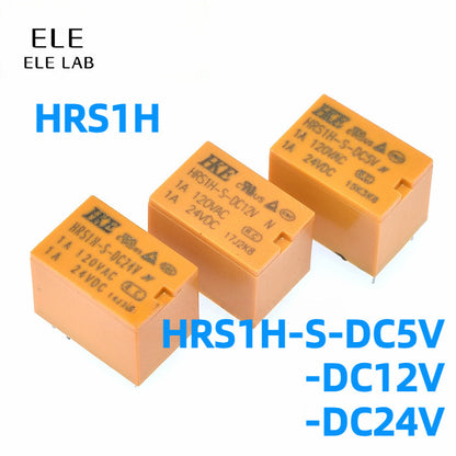 HRS1H-S-DC5V HRS1H-S-DC12V HRS1H-S-DC24V 5V 12V 24V 1A 120VAC HKE Signal Relay