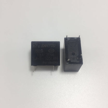2Pcs SANYOU SJ-S Relay 4Pin Automotive Relay Universal Power Relay SJ-S-105DM 109 112 118 124DMH