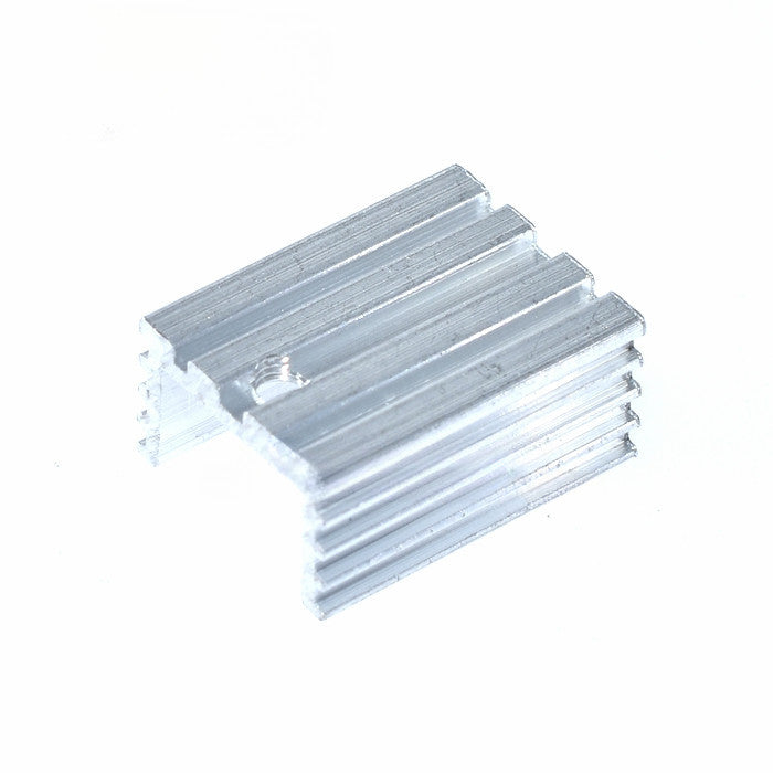 10Pcs 21x15x10mm Aluminum Heat Sink With needle/No Needle Dual Versions Efficient Cooling for TO-220 Transistors/MOSFETs