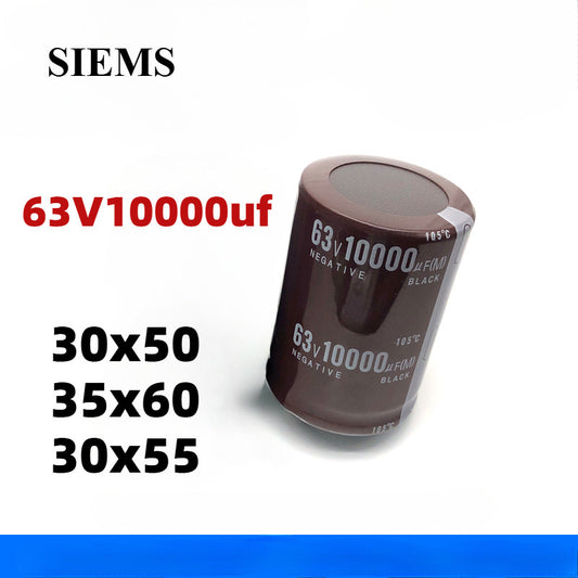 63V10000UF Audio Aluminum Electrolytic Capacitor 30*50 35*60 30*55