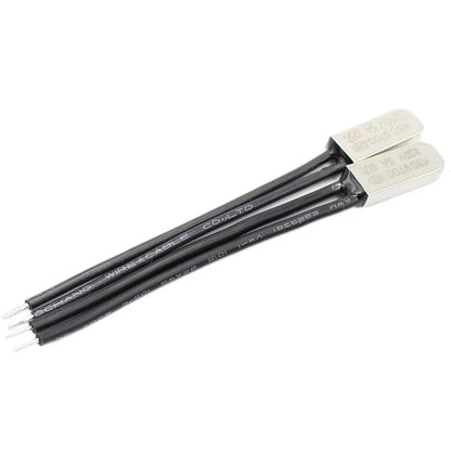 10/5Pcs KSD9700 Temperature Switch 250V5A Thermostat Thermal Switch Protector Fuse Normally Open Normally Closed 5A 250V 45C 55C 75C 80C 85C 90C 95C 100C 155C Degree