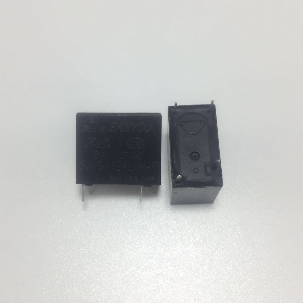 2Pcs SANYOU SJ-S Relay 4Pin Automotive Relay Universal Power Relay SJ-S-105DM 109 112 118 124DMH