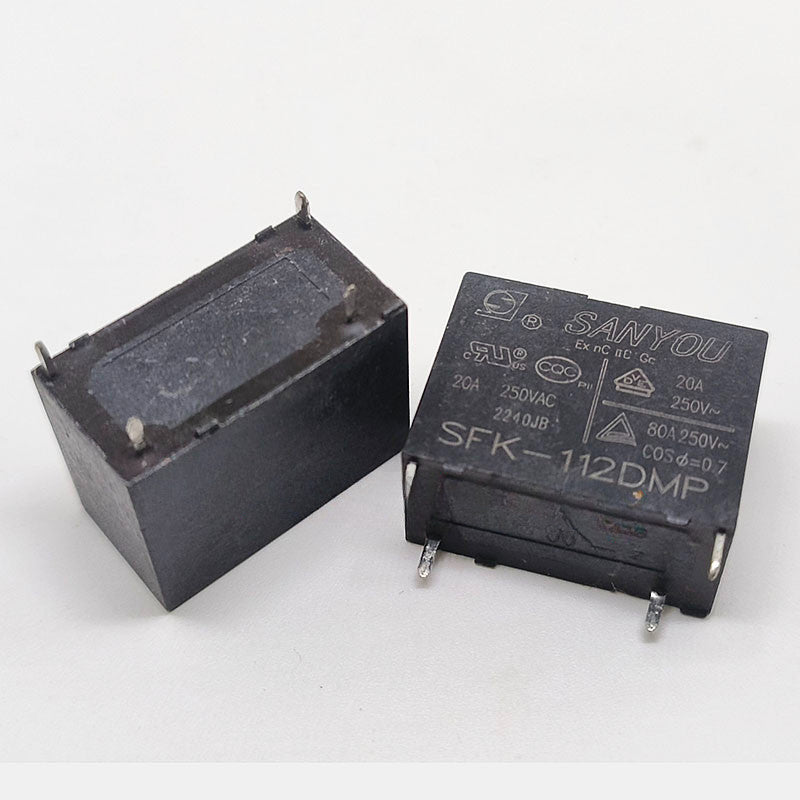 SFK-112DM-E Power Relay for Water Heater & Air Conditioning Compatible with Midea, Haier, Gree SFK-112DM SFK-112DM-E MPY-S-112-A RF-SS-112DMF 891WP-1A-C G4A-1A-E SFK-112DMP MPY-S-1
