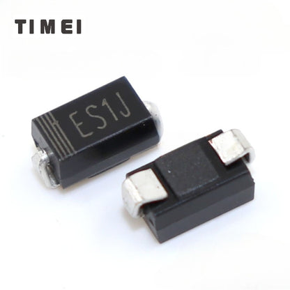 200/100/50pcs SMD ES1J SF18 SMA 1A 600V Fast Recovery Diode