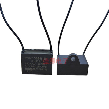 BM CBB61 Starting Capacitor for Fans, Exhaust Fans, Ceiling Fans, Floor Fans 1UF 1.2UF 1.5UF 1.8UF 2.5UF 3UF 4UF 5UF 6UF Motor Run Capacitor