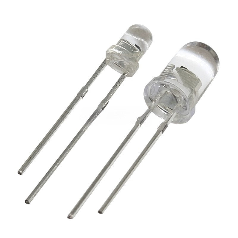 50Pcs F3/F5 3mm/5mm Full-Color RGB LED Red/Blue/Green Tri-Color LED Diode Fast flash/Slow flash High-Brightness Energy-Efficient Diodes