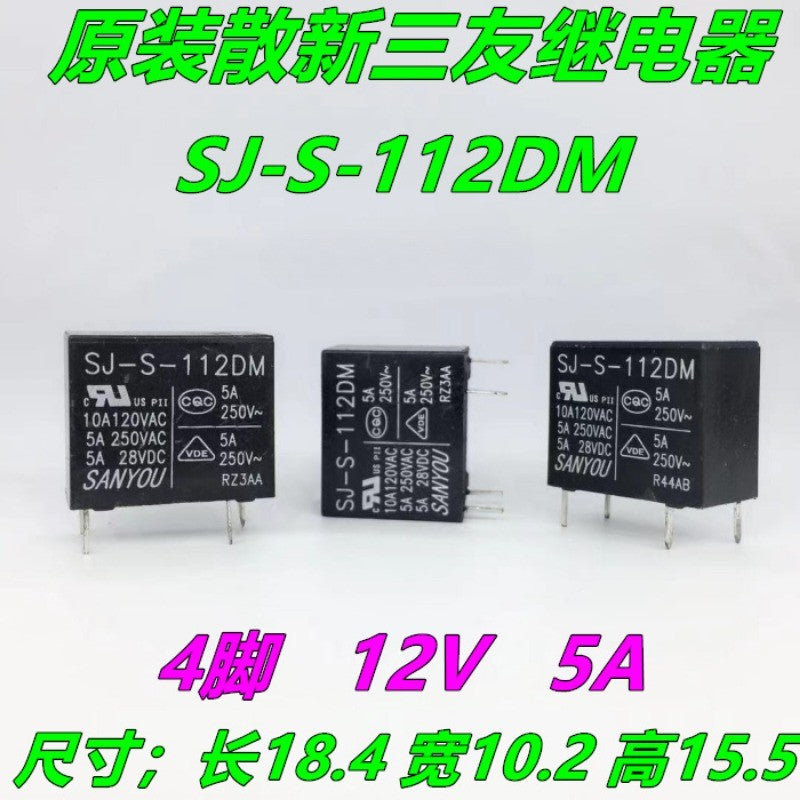 Air Conditioner & Water Heater Relay 4Pin Power Relay 20A/25A/30A for ‌Gree Midea Haier