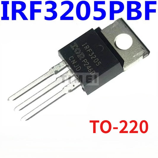 Original IRF3205 IRF3205PBF TO-220 MOSFET 110A 55V Power Transistor