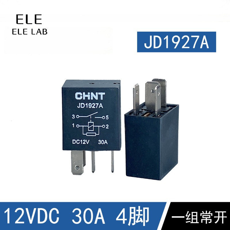 Automotive Relay JD1927A JD1926A JD2927A JD2926 12V 24V 30A for Fuel Pump, Air Conditioning, Cooling Fans in Trucks, Cars, and Commercial Vehicles