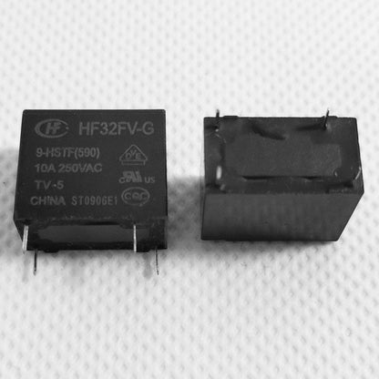 ‌2Pcs Original HF32FV HF32FV-G Power Relays HF32FV-5 HF32FV-12 HF32FV-24 HF32FV-G-3 HF32FV-G-5 HF32FV-G-6 HF32FV-G-9 HF32FV-G-12 HF32FV-G-24 HF32FV-G-48