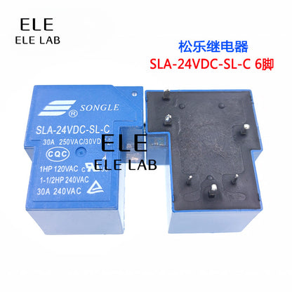 ‌SLA Relay 05VDC 09VDC 12VDC 24VDC 48VDC 30A Power Relay with 4Pin 5Pin 6Pin for High-Current Switching