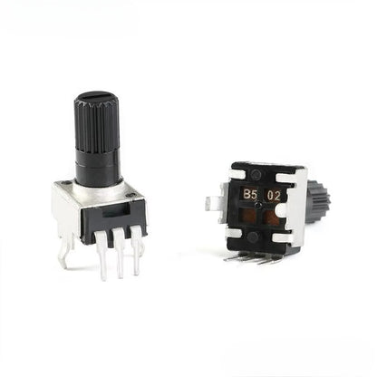 20Pcs RV09 Potentiometer 5K 10K 50K 100K Audio Potentiometer Adjustable Resistor 3pin Variable Resistors
