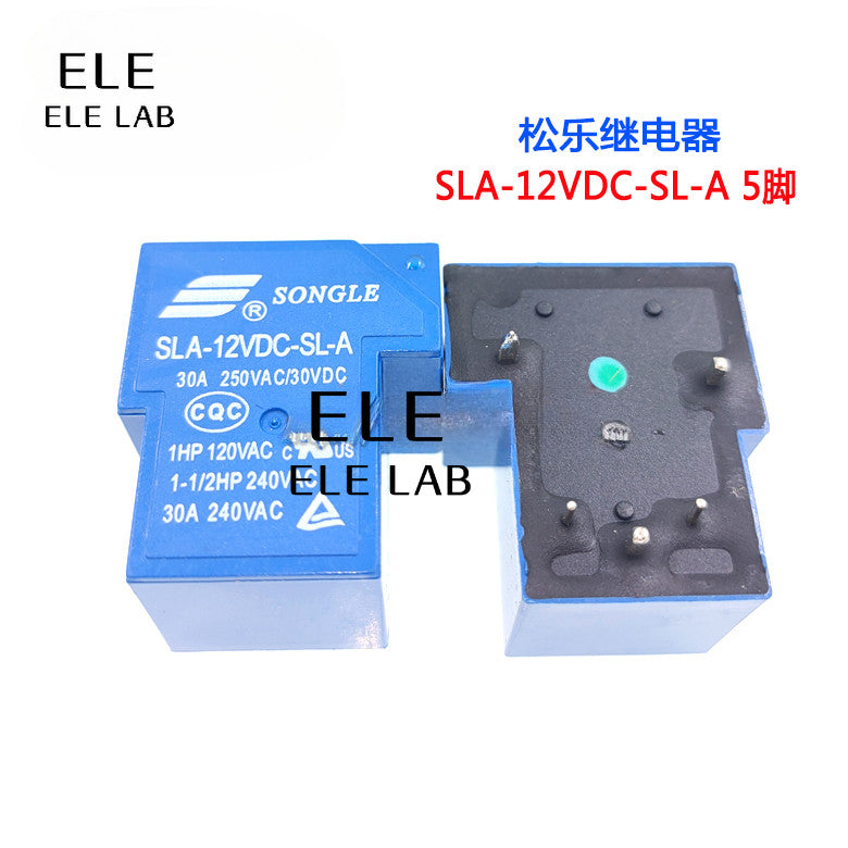 ‌SLA Relay 05VDC 09VDC 12VDC 24VDC 48VDC 30A Power Relay with 4Pin 5Pin 6Pin for High-Current Switching