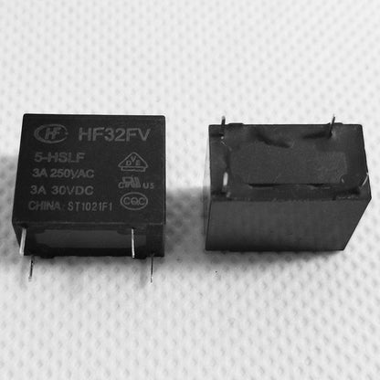 ‌2Pcs Original HF32FV HF32FV-G Power Relays HF32FV-5 HF32FV-12 HF32FV-24 HF32FV-G-3 HF32FV-G-5 HF32FV-G-6 HF32FV-G-9 HF32FV-G-12 HF32FV-G-24 HF32FV-G-48