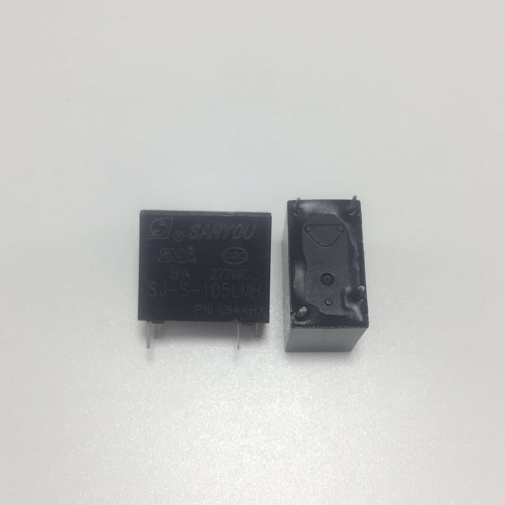 2Pcs SANYOU SJ-S Relay 4Pin Automotive Relay Universal Power Relay SJ-S-105DM 109 112 118 124DMH