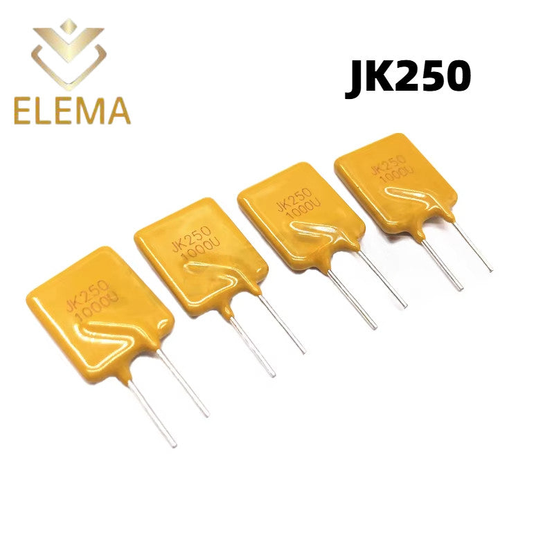 PTC Self Restore fuse 250V JK250 0.4A 0.5A 0.6A 0.8A 1A 1.2A 1.5A 2A Plug-in Self Recovery Type fuse 250V