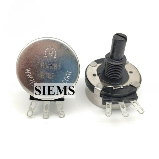 Metal RV28P Potentiometer B102 B103 B104 B333 B471 B472 B502 Potentiometer Metal Shell 3Pin Commonly used in electric welding machines