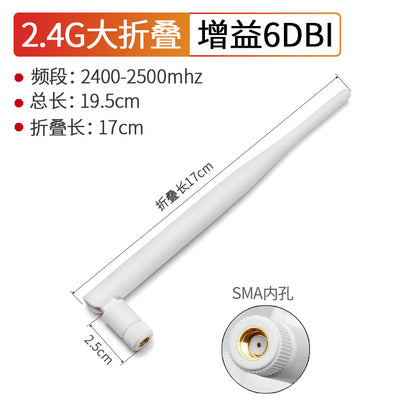 2Pcs WIFI Antenna 2.4G 5G 5.8G SMA Male Female Universal Antena Wifi for Amplifier WLAN Router Signal Booster Antenne