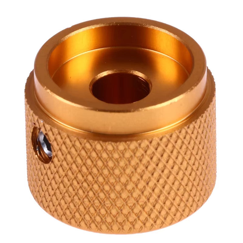 Solid Metal Aluminum Knob Audio Amplifier Volume Control Button Knob 6mm Encoder Potentiometer Switch Knob Black Blue Gold Red Silver