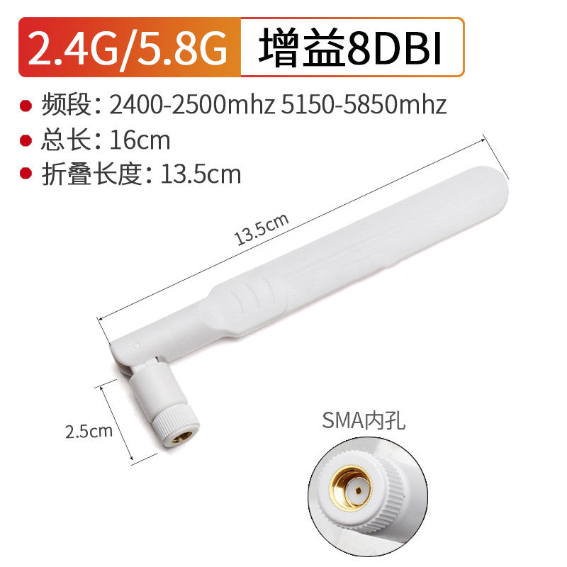 2Pcs WIFI Antenna 2.4G 5G 5.8G SMA Male Female Universal Antena Wifi for Amplifier WLAN Router Signal Booster Antenne