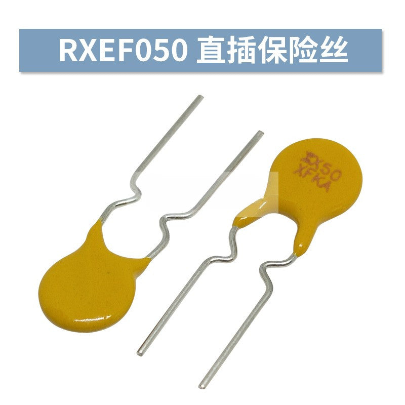 Self Restore fuse PTC RXEF010/020/030/040/050/065/090/110/135/160/185/300 0.1A-3A 60V/72V PPTC