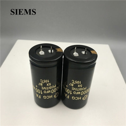 1Pcs Original Capacitor 100V/125V/160V 10000UF Audio Capacitor DC capacitor amplifier audio filter capacitor