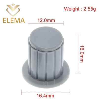 Plastic knob potentiometer knob cap Copper core knob cap Aperture 4mm For WXD3 WH5-1A