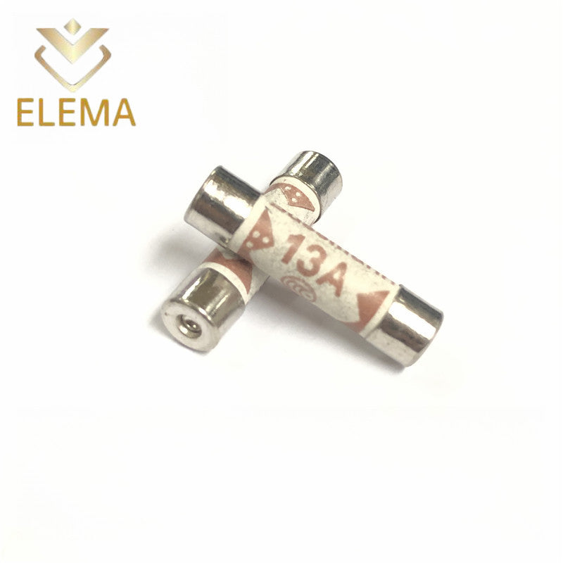 BS1362 British Plug Fuse 1A 2A 3A 5A 10A 13A 15A 20A 6X25mm Ceramic Fuse Tube