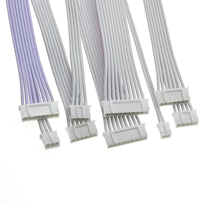 5Pcs PH2.0 Connector Terminal Wire Cable 10cm 20cm Pitch 2.0 JST Wire Single Double Head 2P/3P/4P/5P/6P/7P/8P/9P/10/12 Pin