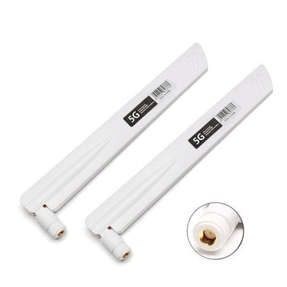1Pcs 4G LTE 5G Antenna 600-6000MHz 18dBi High Gain SMA Male for Wireless Network Card Wifi Router High Signal Sensitivity