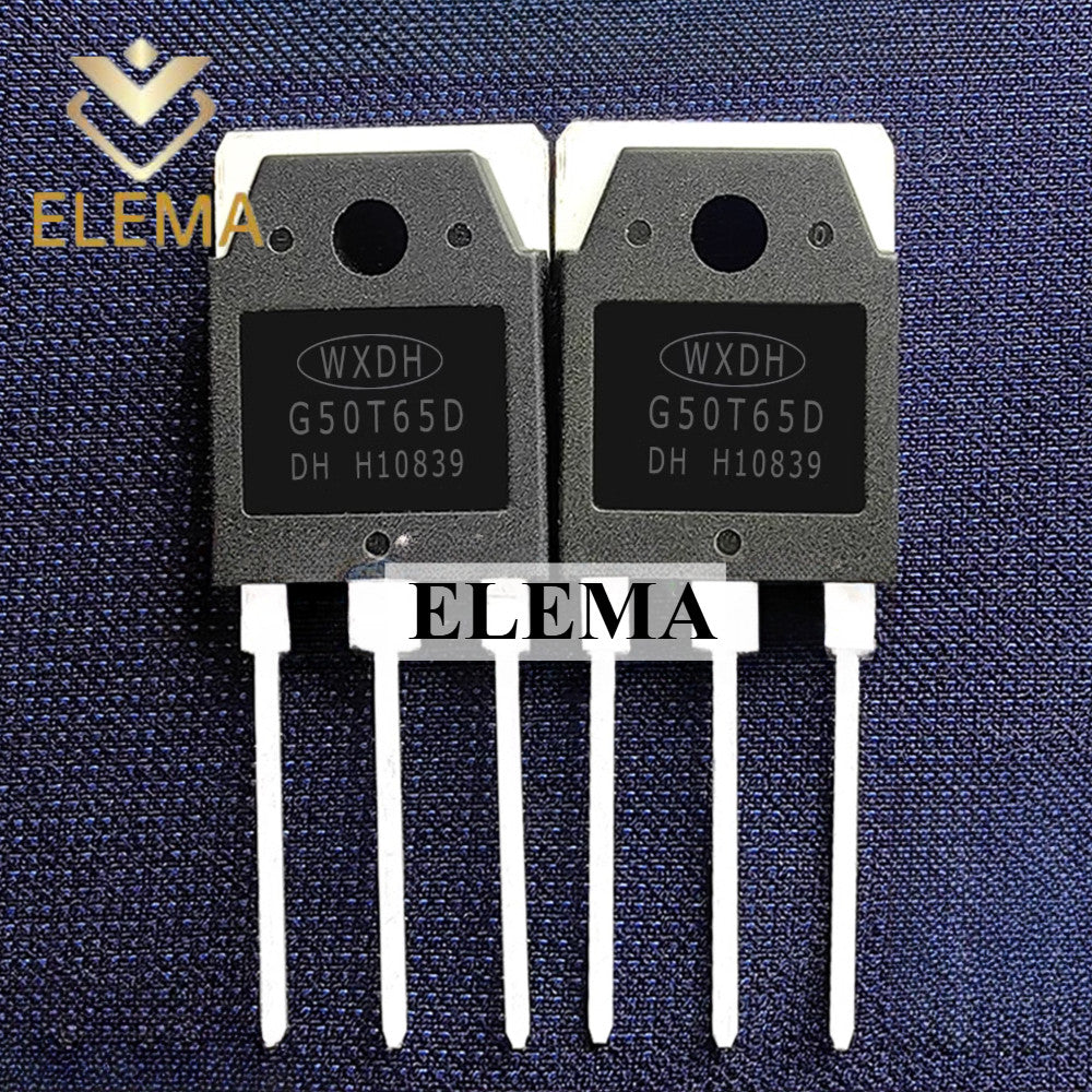 1/2/4Pcs Original G50T65D 50A 650V IGBT tube replace K50T60 50N60 Power transistor