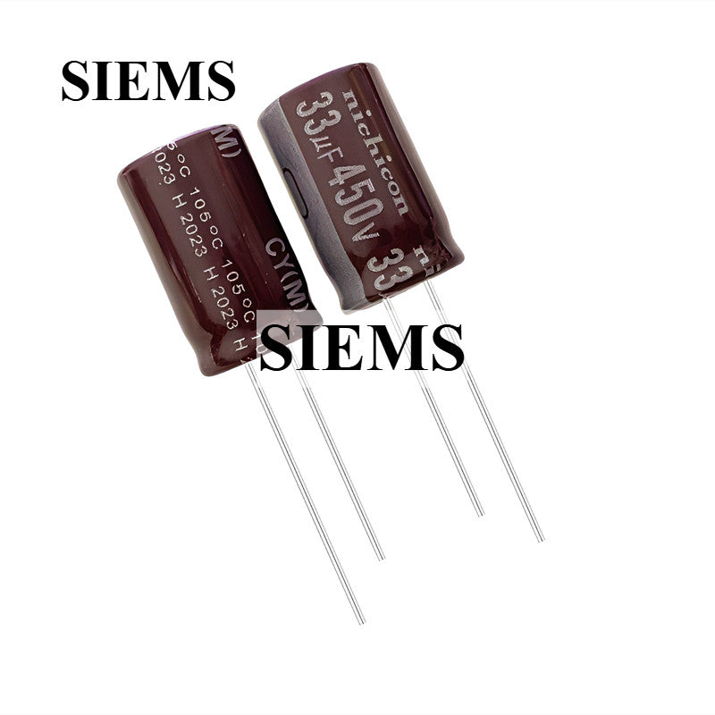 New Original Capacitor 450V33UF Aluminum electrolytic capacitor High frequency capacitor