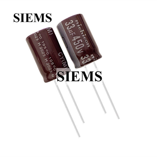 New Original Capacitor 450V33UF Aluminum electrolytic capacitor High frequency capacitor