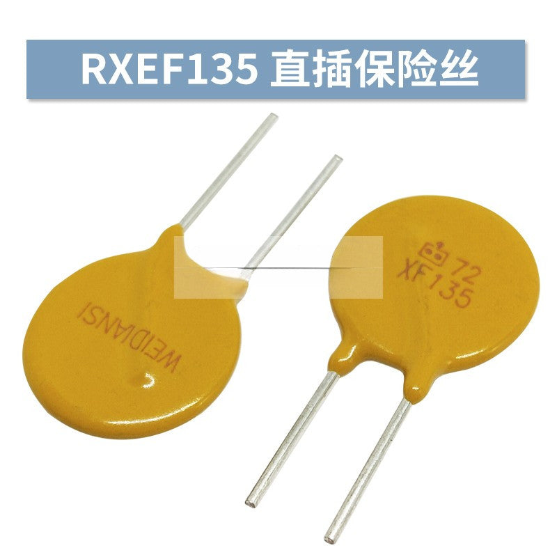 Self Restore fuse PTC RXEF010/020/030/040/050/065/090/110/135/160/185/300 0.1A-3A 60V/72V PPTC