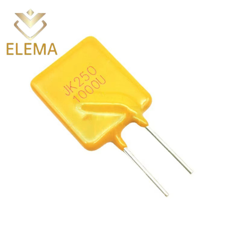 PTC Self Restore fuse 250V JK250 0.4A 0.5A 0.6A 0.8A 1A 1.2A 1.5A 2A Plug-in Self Recovery Type fuse 250V