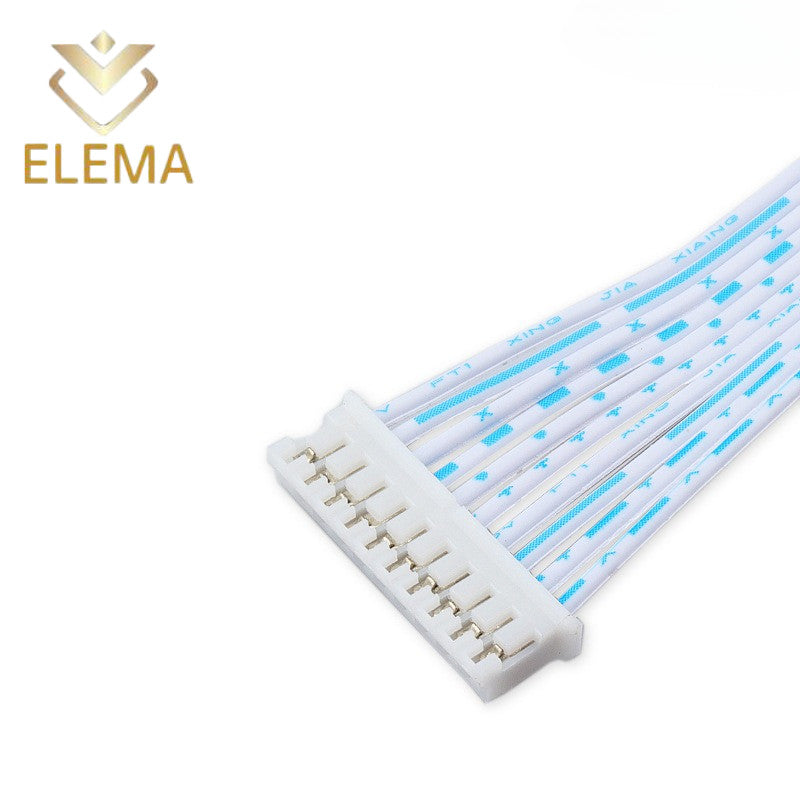 PH2.0mm Pitch 2.0mm blue White Wire Ribbon Cable Single/Double Head Same Direction/Reverse Line length 20cm 2/3/4/5/6 Pin