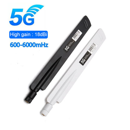 1Pcs 4G LTE 5G Antenna 600-6000MHz 18dBi High Gain SMA Male for Wireless Network Card Wifi Router High Signal Sensitivity
