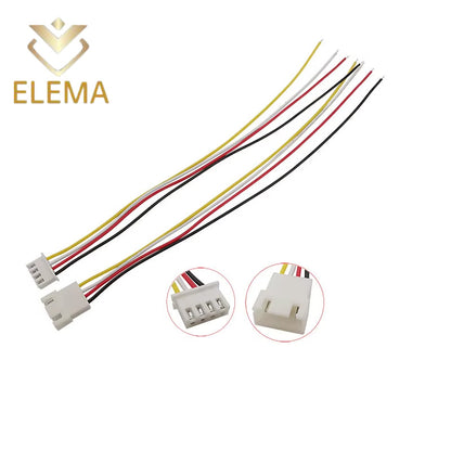 XH2.54 2/3/4/5/6 Pin Wire Cable Male Female Plug Socket Pitch 2.54mm Electronic wire Color Connector Cable 26AWG 20cm