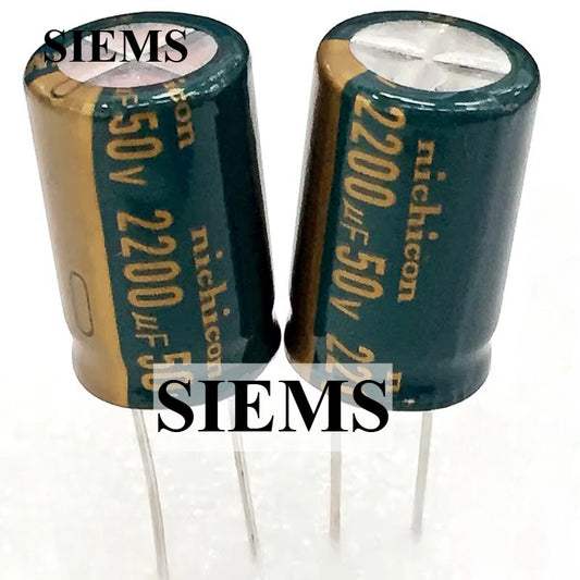 New Original Aluminum Electrolytic Capacitor 50V 2200UF Capacitor 13x30/16x30/18x20mm