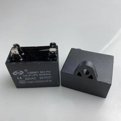 CBB61 Air Conditioner External Fan Start Capacitor Motor Run Capacitor 450V 1UF 1.2UF 1.5UF 2UF 2.5UF 3UF 3.5UF 4UF 4.5UF 5UF 6UF 8UF 10UF 12UF