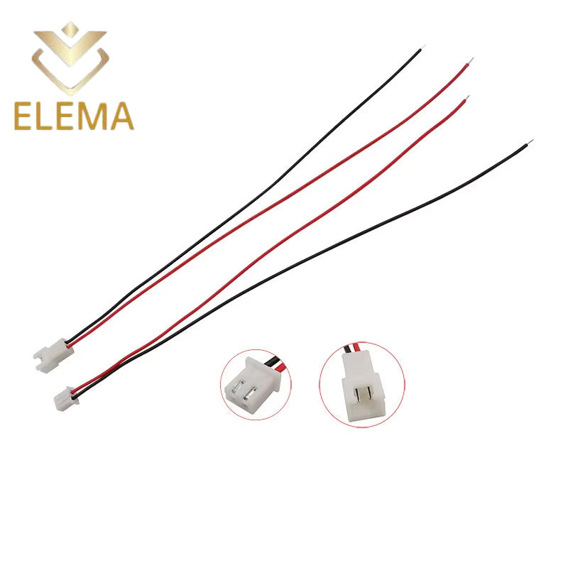 XH2.54 2/3/4/5/6 Pin Wire Cable Male Female Plug Socket Pitch 2.54mm Electronic wire Color Connector Cable 26AWG 20cm