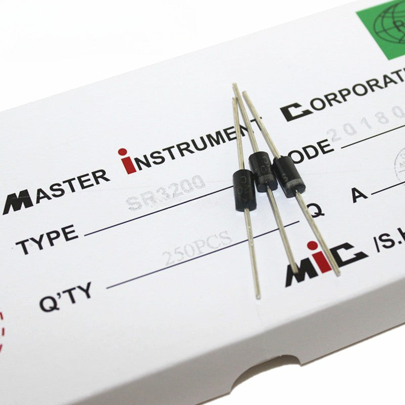 20PCS Schottky Diodes SR1100 SR2100 SR2200 SR3100 3200 SR5100 SR5200