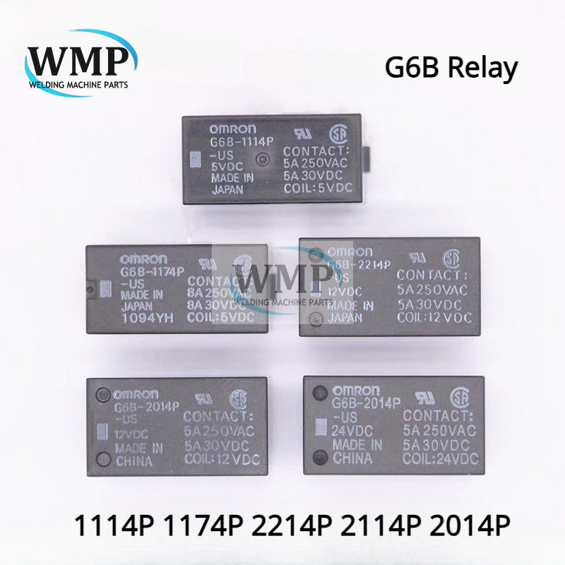 Original G6B Relay 1114P 1174P 2214P 2114P 2014P G6B-1114P-US-24VDC G6B-1174P-US-24VDC G6B-2114P-US-24VDC G6B-2214P-US-24VDC New