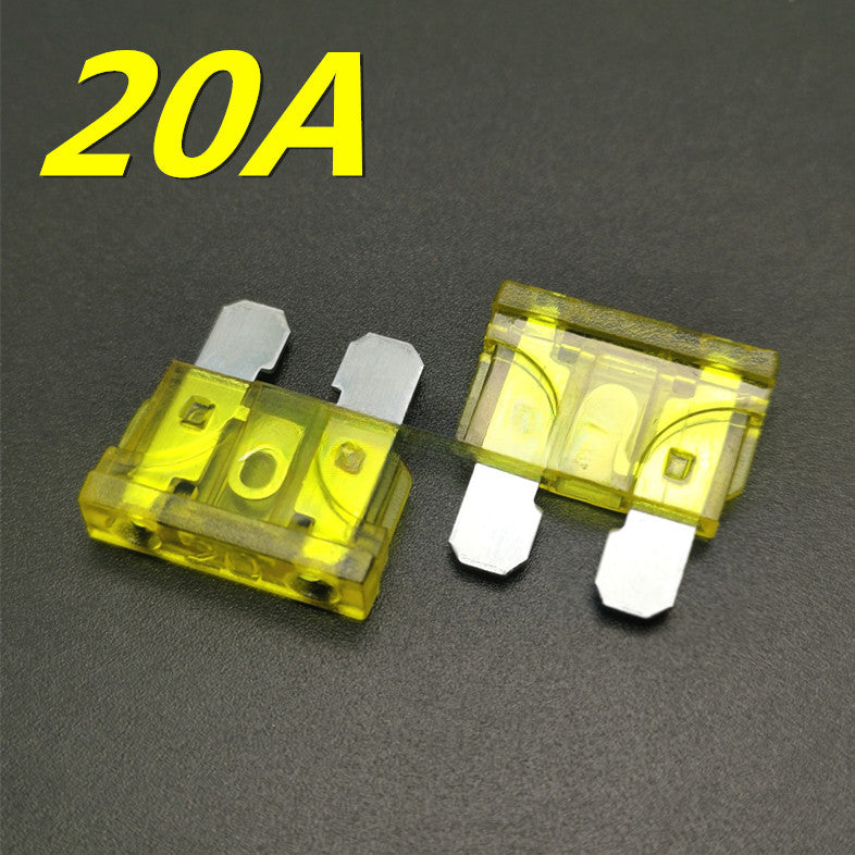 Medium Car Fuse Standard Fuse Blade Insert auto Car Truck ZINC Pins 1A 2A 3A 4A 5A 7.5A 10A 15A 20A 25A 30A 35A 40A 50A