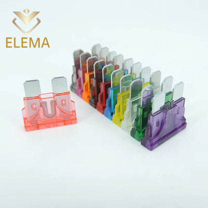 Medium Car Fuse Standard Fuse Blade Insert auto Car Truck ZINC Pins 1A 2A 3A 4A 5A 7.5A 10A 15A 20A 25A 30A 35A 40A 50A