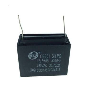 CBB61 Air Conditioning Capacitor 450V Fan Starting Capacitor 1uf/1.5uf/2uf/2.5uf/3uf/3.5uf/4uf/4.5uf/5uf/6uf/8uf/10uf/12uf