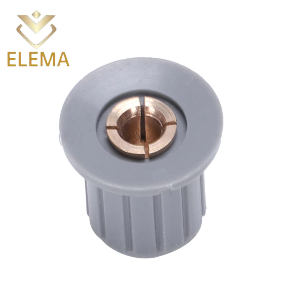 Plastic knob potentiometer knob cap Copper core knob cap Aperture 4mm For WXD3 WH5-1A
