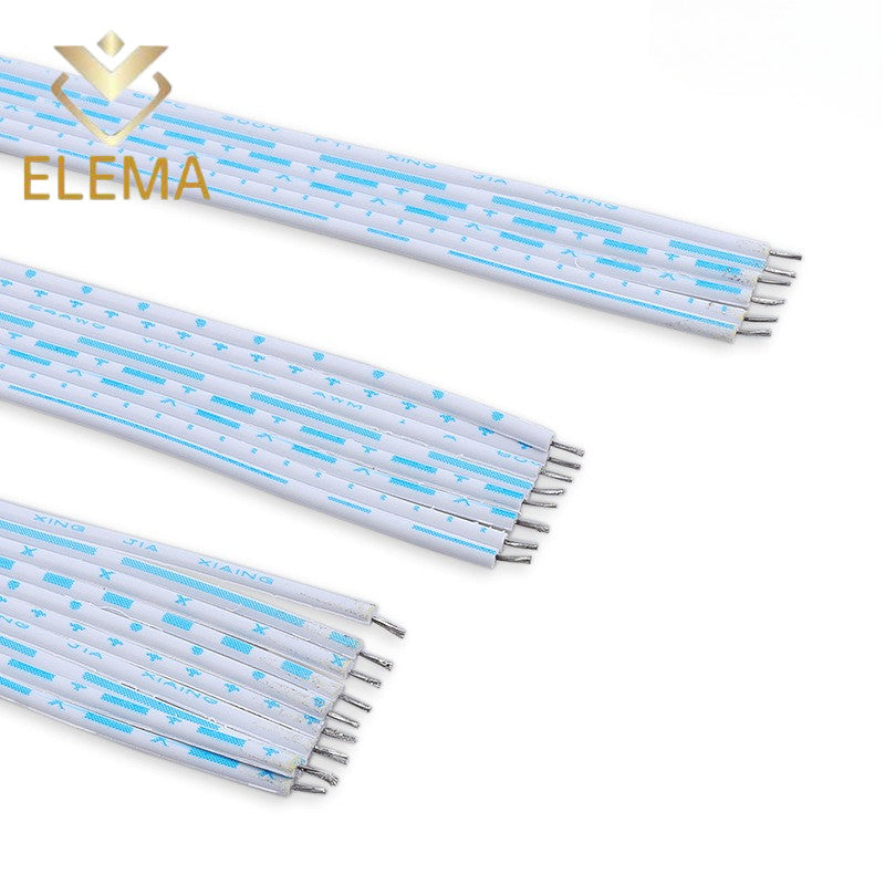 PH2.0mm Pitch 2.0mm blue White Wire Ribbon Cable Single/Double Head Same Direction/Reverse Line length 20cm 2/3/4/5/6 Pin