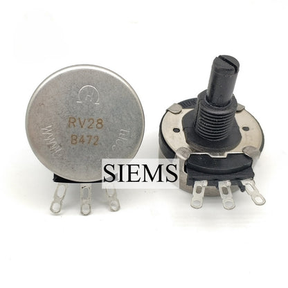 Metal RV28P Potentiometer B102 B103 B104 B333 B471 B472 B502 Potentiometer Metal Shell 3Pin Commonly used in electric welding machines